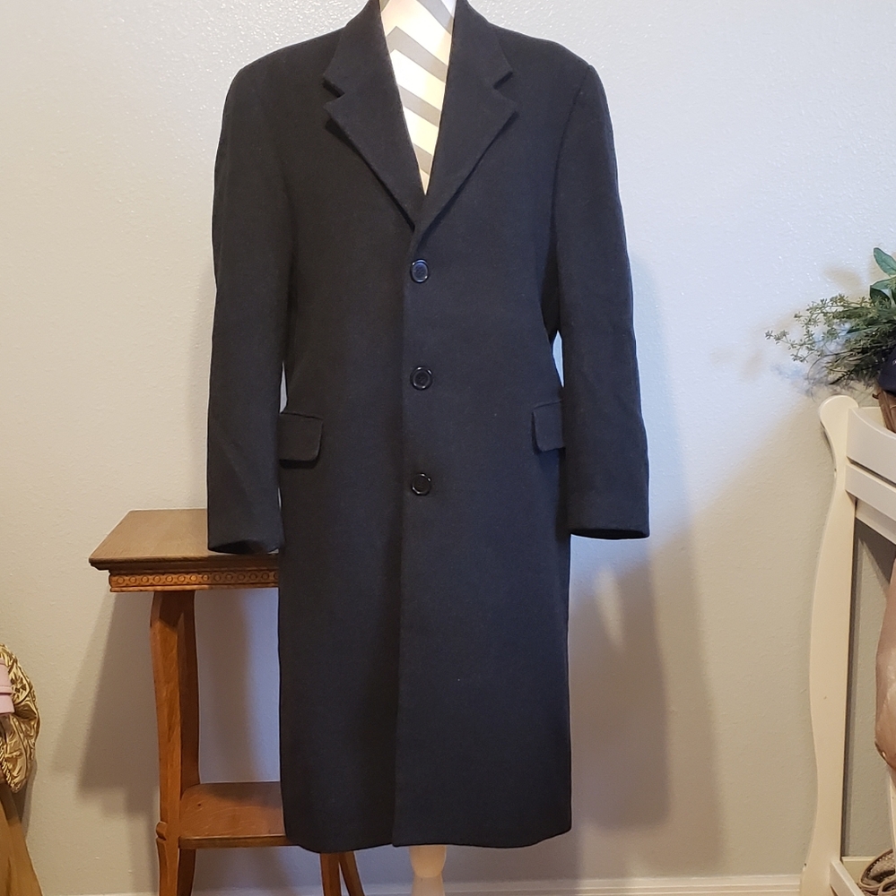CREAZIONI POLIODORO WOOL&CASHMERE PEACOAT - Picture 1 of 10